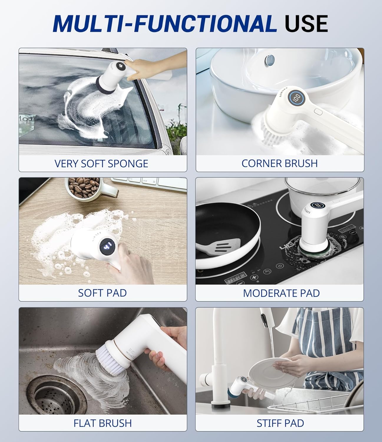 Electric Cleaning Scrubber