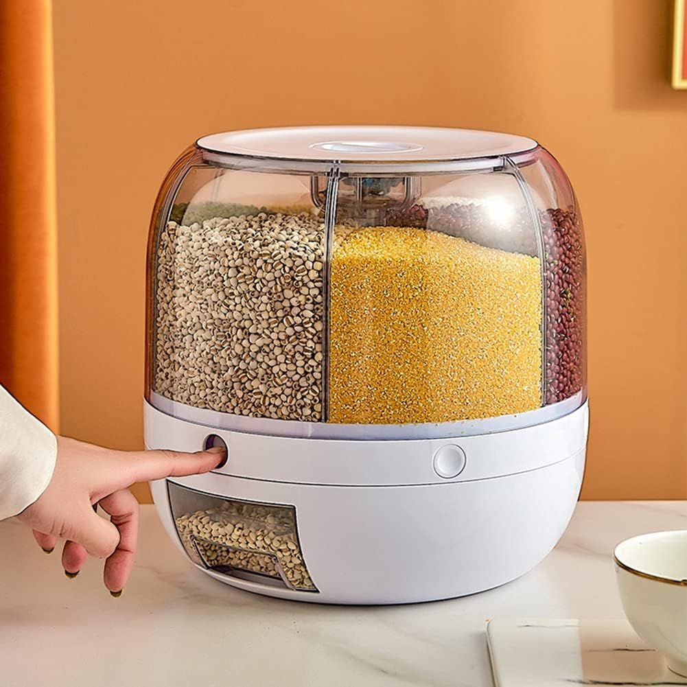 360 Degree Rotating Dry Food Dispenser