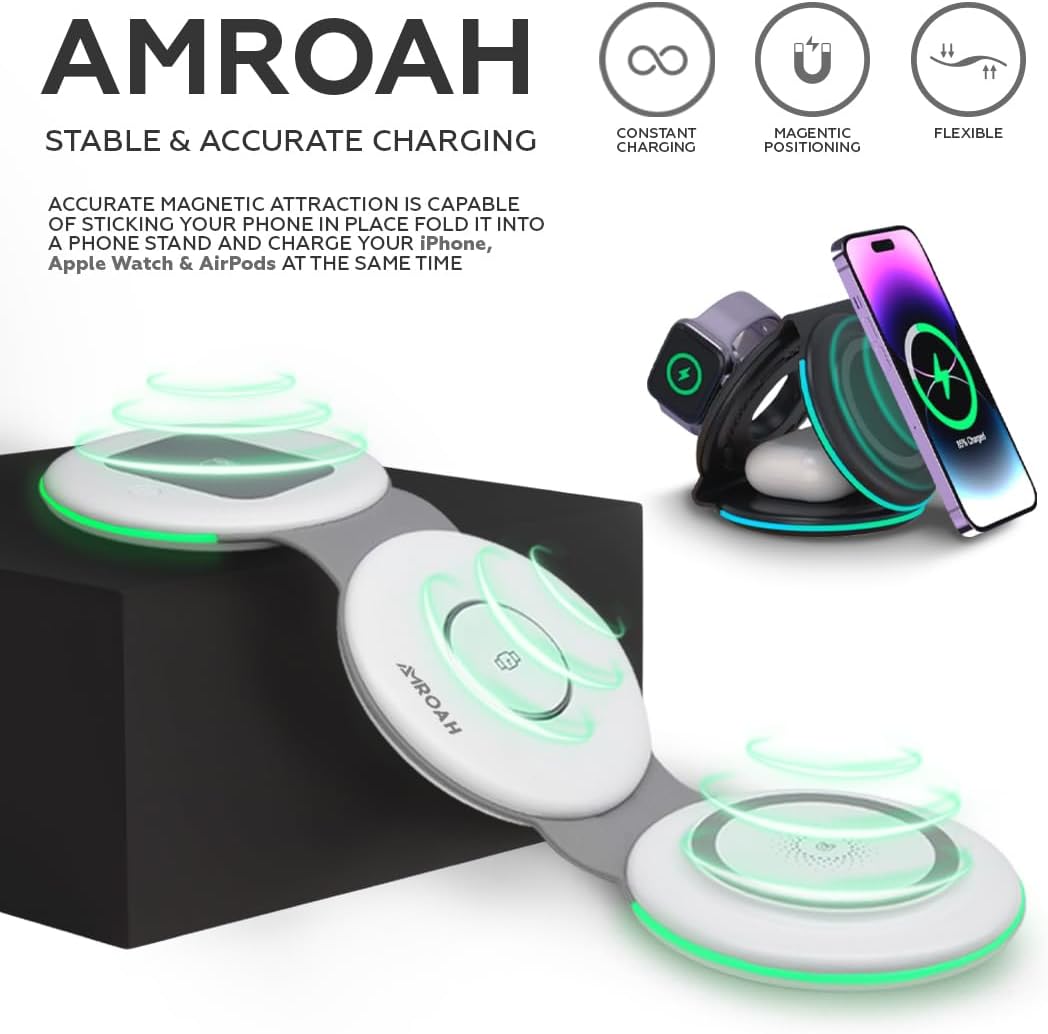 3-in-1 Wireless Charging Pad