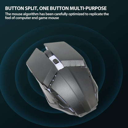 One Hand RGB Gaming Keyboard and Mouse Combo