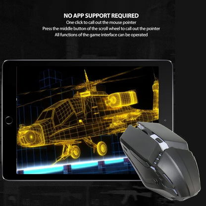 One Hand RGB Gaming Keyboard and Mouse Combo