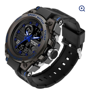 Outdoor Sports Dual Display Watch