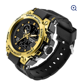 Outdoor Sports Dual Display Watch