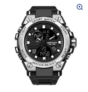 Outdoor Sports Dual Display Watch