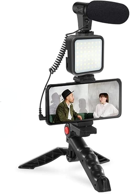Smartphone and Camera Vlogging Studio Kits